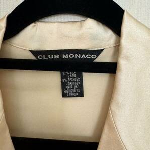 ★*★CLUB MONACO・クラブモナコ・ストレッチシルクシャツ・新品・難あり★*★の画像3