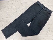 ミチコロンドン MICHIKO LONDON JEANS オールド レトロ 古着 ストレート デニムパンツ ボトムス メンズ 75-99 紺_画像1