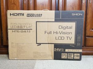 新品 SHION デジタルフルハイビジョンLED液晶テレビ HTE-2411