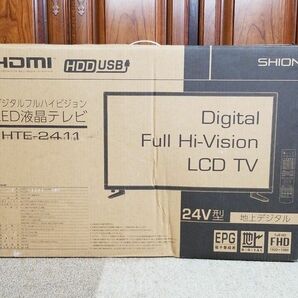 新品 SHION デジタルフルハイビジョンLED液晶テレビ HTE-2411