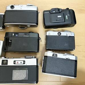 コンパクトフィルムカメラ まとめ ジャンク 動作未確認 yashica minolta フジフィルム RICOH等の画像9