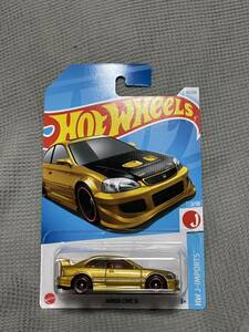 ホットウィール ホンダ シビック シビックsi シビッククーペ honda civic civicsi civiccoupe HotWheels ミニカー 1/64 ベーシック