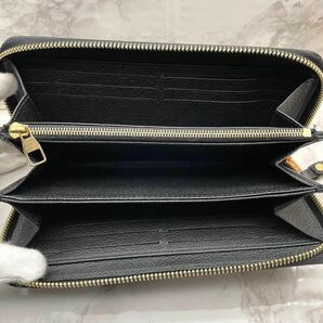 極美品/新型●RDIF搭載 ルイヴィトン Louis vuitton メンズ ジッピーウォレット アンプラント ノワール 長財布 M61864 ブラック 黒 現行の画像3