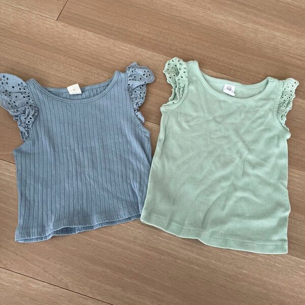 【SHEIN】【Gap baby】Tシャツ　タンクトップ　ノンスリーブ　18〜24month ２点セット