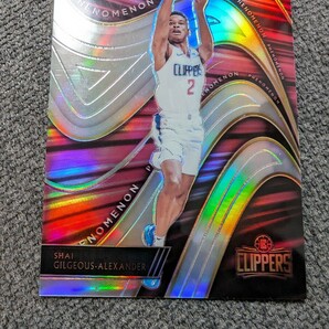 Shai Gilgeous Alexander SGA RC Silver Prizm 99枚限定の画像5