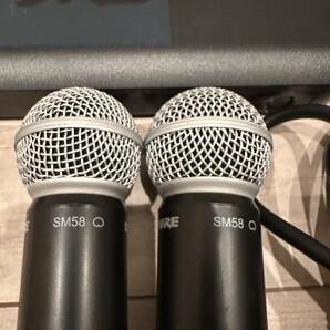 SHURE BLX88 JB / SM58 2本セット ワイヤレスの画像7