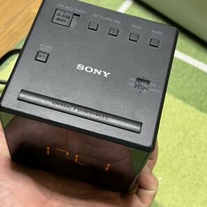 SONY クロックラジオ デジタル置時計 ICF-C1 アラーム ラジオ付き 目覚まし時計 簡易動作確認済みの画像2