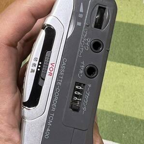 SONY カセットテープTCM-400 通電済み 動作未確認の画像6