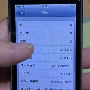 Apple  iPod touch A1318 32gb 動作品の画像3