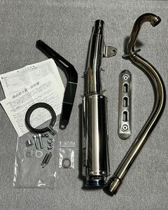 美品★BEAMS★フルエキマフラー ビームス R-EVO TYPE C ステンレスSP　政府認証　ハンターカブCT125（8BJ-JA65）