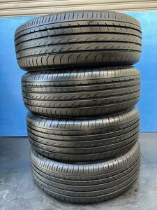 【YOKOHAMA BluEarthRV03ヨコハマ】《195/65R15 91H》22年製【送料無料※一部地域有料】中古タイヤ4本セット ◆バリ山◆