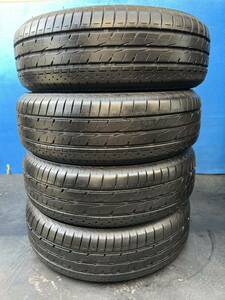 【BRIDGESTONE LUFT RVII ブリヂストン】《195/65R15 91H》22年製【送料無料※一部地域有料】中古タイヤ4本◆バリ山◆