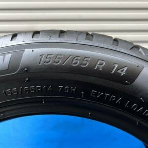 【MICHELIN ENERGY SAVER4】《155/65R14 79H》20/22年製【送料無料※一部地域有料】中古タイヤ4本セット◆バリ山◆の画像5