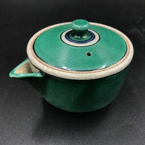 旧家引取品 九谷焼 茶器揃い 宝瓶 湯さまし 煎茶椀5客揃い 【J402-182#80】の画像5