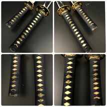 模造刀 刀 脇差　龍刻印　全長103cm/69cm　刀装具 拵え 【402-087#160】_画像8