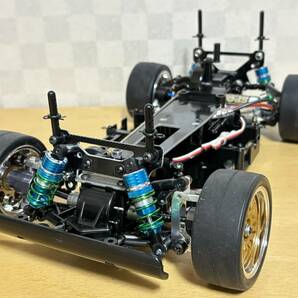 タミヤ 1/10電動RC PORSCHE TURBO RSR TYPE 934 BLACK EDITION （TA02SWシャーシ） 完成品の画像8