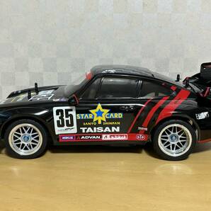 タミヤ 110電動RC TAISAN PORSCHE 911 GT2 タイサン スターカード ポルシェ911 GT2 （TA02SWシャーシ） 完成品の画像3