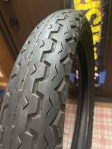 中古MCタイヤ DUNLOP ROADMASTER TT100 GP 100/90-19 ダンロップ ロードマスター 100 90 19 4020 A2983_画像2