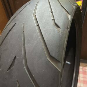 中古MCタイヤ 2021年製造 PIRELLI ANGEL GT 190/50ZR17 ピレリ エンジェル 190 50 17 2521 A2985の画像2