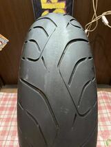 中古MCタイヤ 2021年製造 DUNLOP SPORTMAX ROADSMARTⅢ 160/60ZR17 ダンロップ スポーツマックス ロードスマート3 160 60 17 2921 A3007_画像1