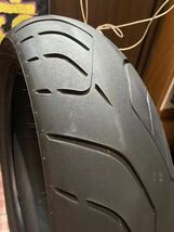 中古MCタイヤ 2021年製造 DUNLOP SPORTMAX ROADSMARTⅢ 160/60ZR17 ダンロップ スポーツマックス ロードスマート3 160 60 17 2921 A3007_画像3