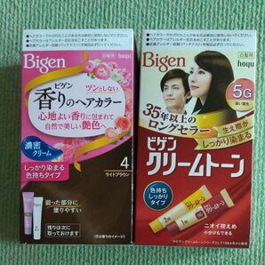 ビゲン Bigen ヘアカラー２個セット クリーム 未開封