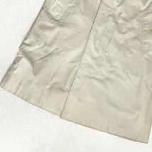 R-953 1円〜 美品 BURBERRY'S バーバリーズ ステンカラーコート バルマカーン ノバチェック Lサイズ ベージュ コットン ライナー付き_画像4