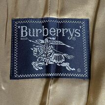 R-977 1円〜 BURBERRY'S バーバリーズ ヴィンテージ ステンカラーコート ノバチェック ライナー Lサイズ ベージュ メンズ コットン_画像7