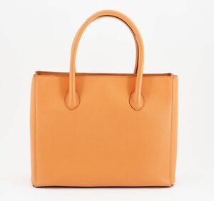 1円 CELINE ヴィンテージ セリーヌ レザー ハンドバッグ トートバッグ ロゴ 内側赤 MC96 24-1236