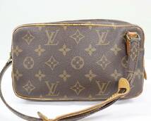 1円都 Louis Vuitton　ルイヴィトン　モノグラム　マルリーバンドリエール　ショルダーバッグ　斜めかけ　M51828　23-7609_画像2