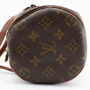 1円 Louis Vuitton ルイヴィトン モノグラム 旧型パピヨン 26cm ハンドバッグ 筒型 ドラムバッグ M51366 24-1116の画像7