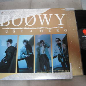 【国内盤LP】「BOOWY/JUST A HERO」東芝の画像1