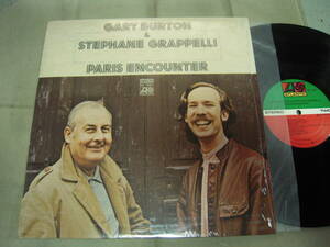 【US盤LP】「GARY BURTON & STEPHANE GRAPPELLI/PARIS ENCOUNTER