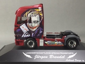 1/87 Herpa MAN TGX XXL rigid tractor "Brendel/Jocker"