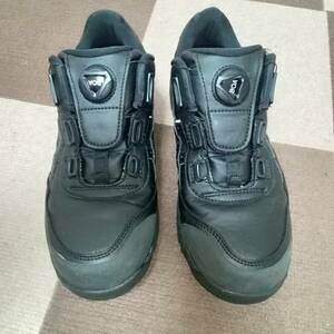 asics [ Asics working ] safety shoes / work shoes wing jobCP306 Boa used 