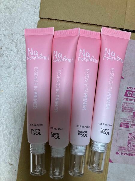 タッチインソル ノーポアブレム エッセンスインプライマー 30ml 4本セット