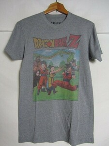 DRAGONBALL Z ドラゴンボール　Z プリントTシャツ　グレー　XSサイズ