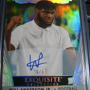 【Will Anderson Jr. 】2023 UD Goodwin Champions EXQUISITE COLLECTION ROOKIE AUTO/99枚限定の画像1