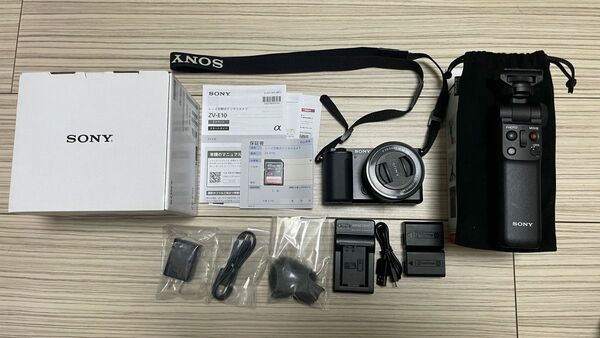 SONY VLOGCAM ZV-E10L パワーズームレンズキット ブラック