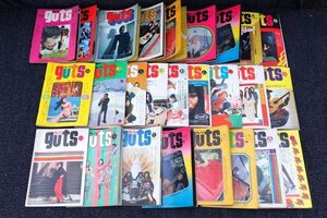 ◆書籍46 guts まとめて26冊 昭和45年～ ◆◆音楽雑誌/古本/