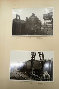 ◆鉄道写真アルバム15 鉄道写真　計118枚　1960年代◆東武63/C621/ED72 他/SL/蒸気機関車/撮り鉄