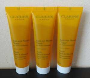 Clarins Deap / Bus Lotion Tonic n Body Flays Curse 90 мл (30 мл x 3)