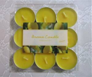  prompt decision [ lemon aroma candle ] tea light candle .. candle 