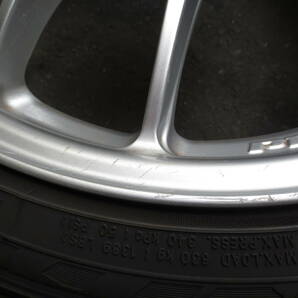 エンケイ PF01 18×8J +35 PCD120 BMW等 美品 深溝 ②の画像6