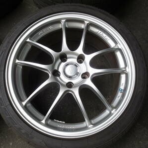 エンケイ PF01 18×8J +35 PCD120 BMW等 美品 深溝 ②の画像4