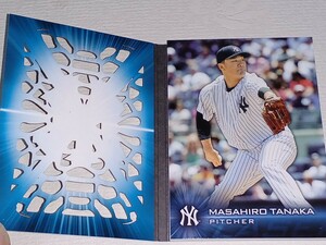 2016 Topps Laser TL-21 田中将大　インサートカード ヤンキース ブックレット型インサート レザーカット仕様