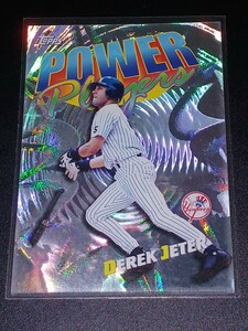 1999 Topps Power Players Derek Jeter インサートカード　ヤンキース　デレク・ジーター