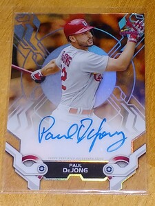 2019 Topps High Tek Paul DeJong Auto ポール・デヨング 現 ホワイトソックス