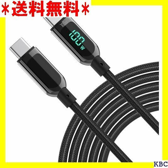 首佩 LEDディスプレイ高耐久ナイロン USB-C & axy S20 Pixel LG 対応 2m Black 109