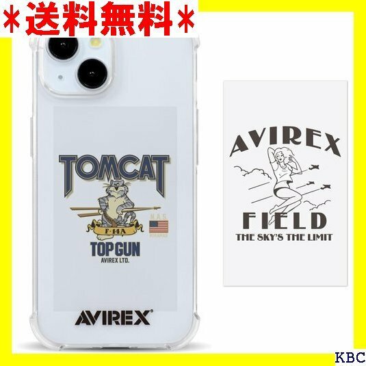 AVIREX iPhone15 対応 ケース 耐衝撃 iPhone 15用 ブランド スマホケース Aセット 208